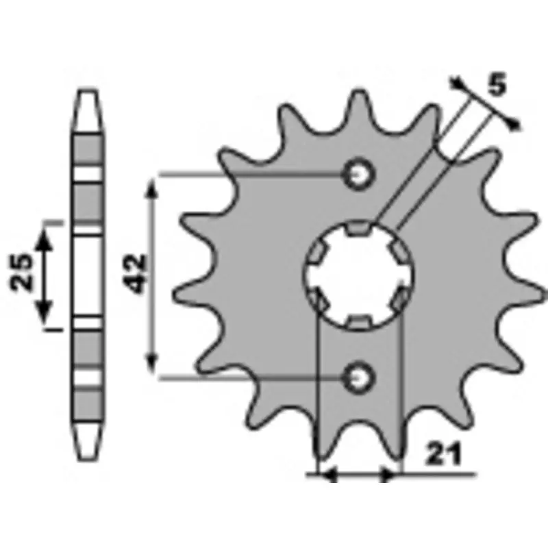 Affaire À Saisir Pignon PBR acier standard 572 – 520