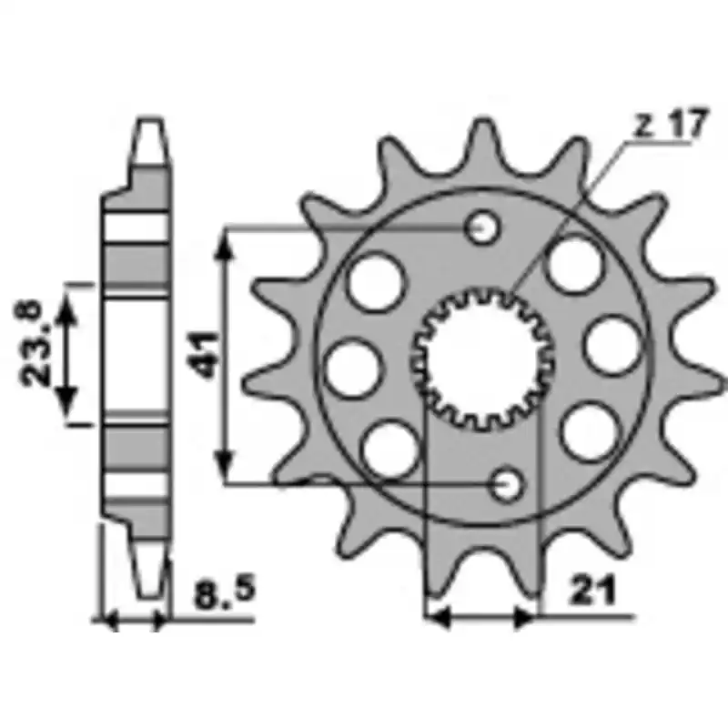 Remise Pignon PBR acier standard 2071 – 520