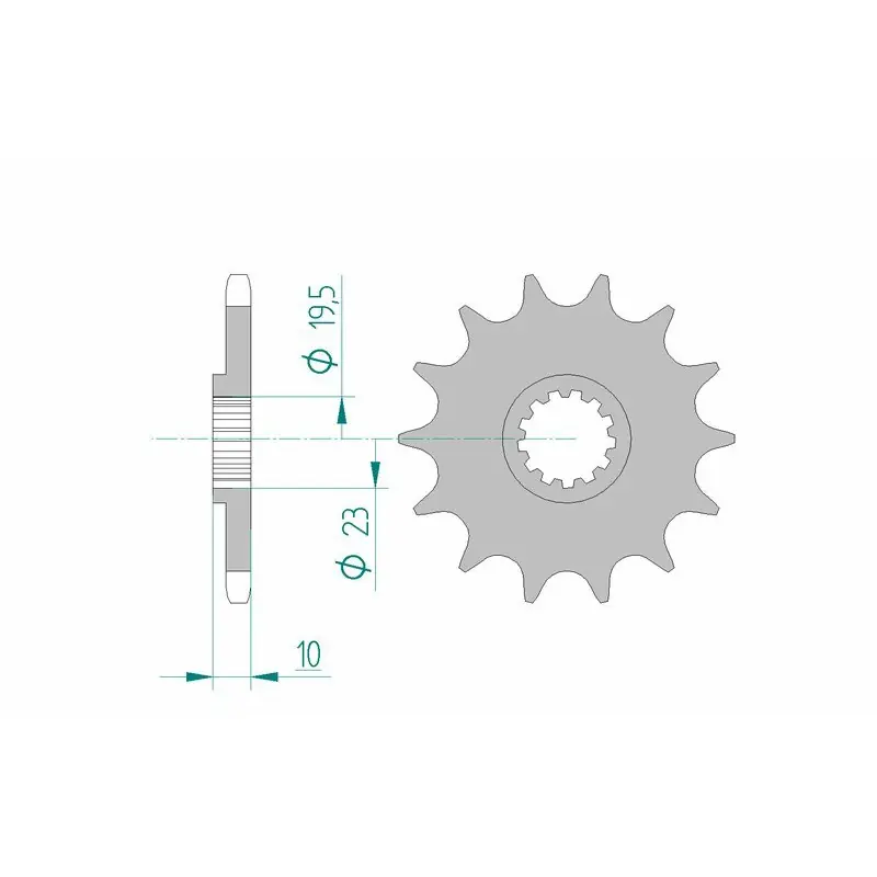 Vente Directe Pignon AFAM acier anti-boue 22303 – 520