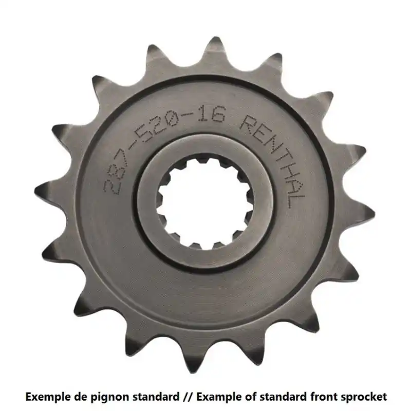 Prix Choc Pignon RENTHAL acier standard 257 – 428