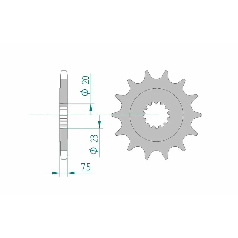 Vente Flash Pignon AFAM acier standard 22401 – 520
