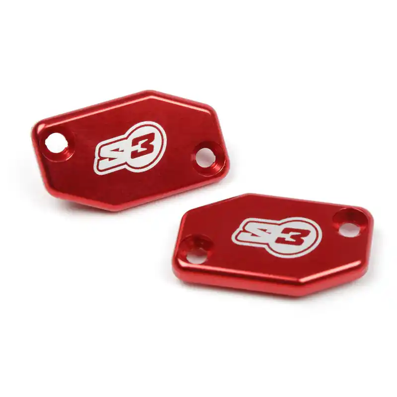 Couvercle de maître-cylindre frein S3 rouge Braktec Prix Promo