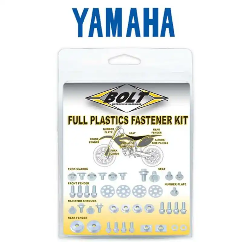 Nouvel Arrivage Kit visserie plastiques BOLT Yamaha YZ450F