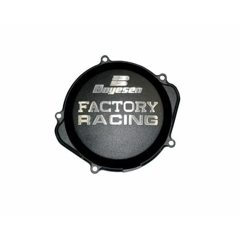 Couvercle de carter d'embrayage BOYESEN Factory Racing noir Suzuki RM-Z250 Meilleur Prix