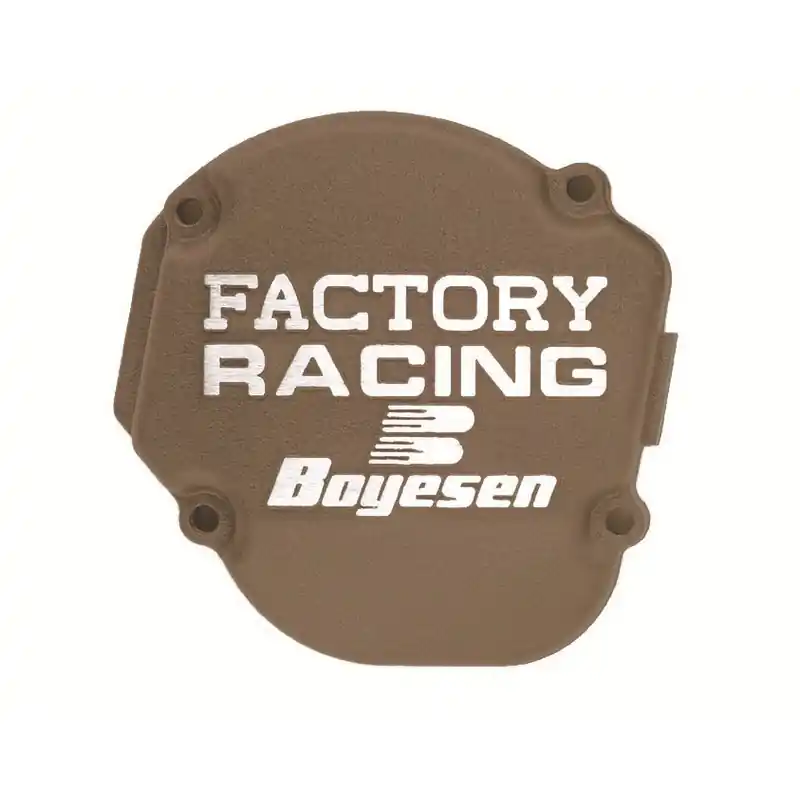Authentique Couvercle d'allumage BOYESEN Factory Racing magnésium Yamaha YZ80