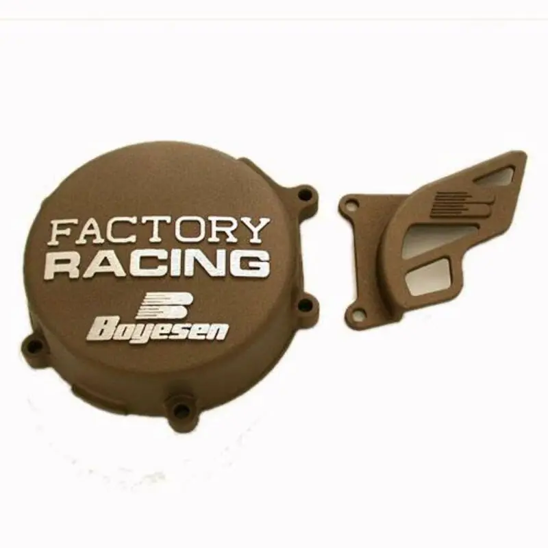 Bon Marché Couvercle d'allumage BOYESEN Factory Racing magnésium Kawasaki KX80/KX85