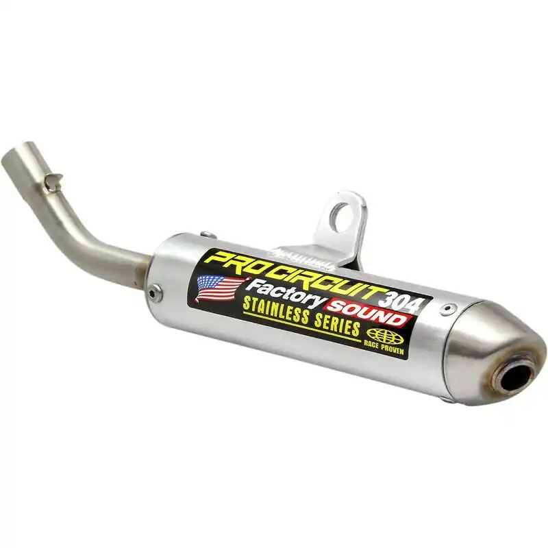 Silencieux PRO CIRCUIT 304 alu brossé/casquette inox KTM/Husqvarna Seulement Aujourd&rsquo;hui
