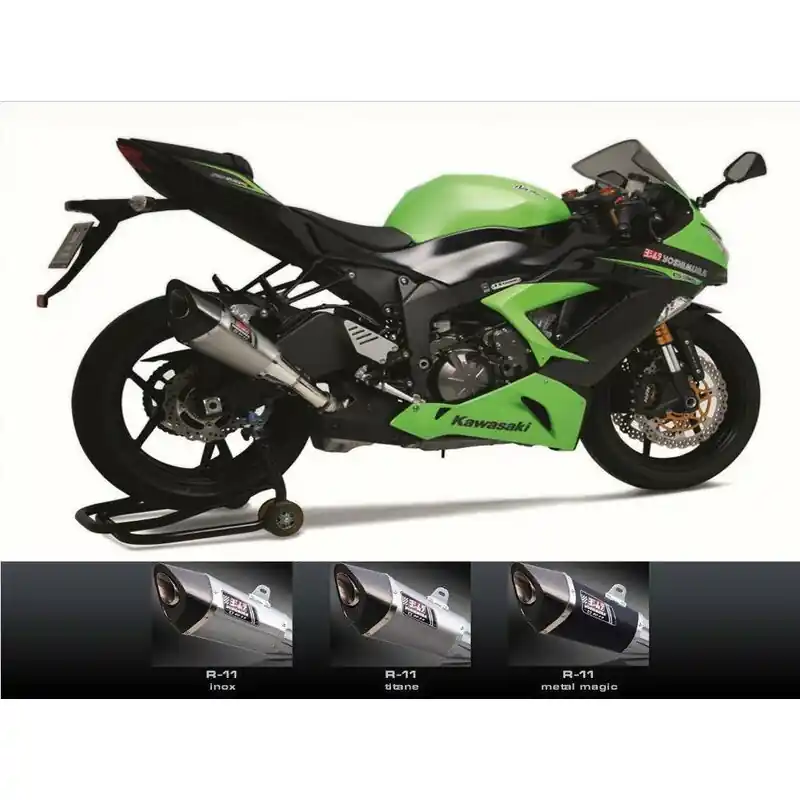 Usine Directe SILENCIEUX YOSHIMURA R11 METAL MAGIC KAWASAKI ZX636-R
