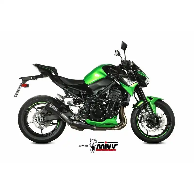 Achat Immédiat Silencieux MIVV MK3 carbone/casquette inox Kawasaki Z900