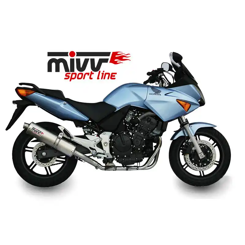 Silencieux MIVV Oval Classic inox Honda CBF600 Vente Flash