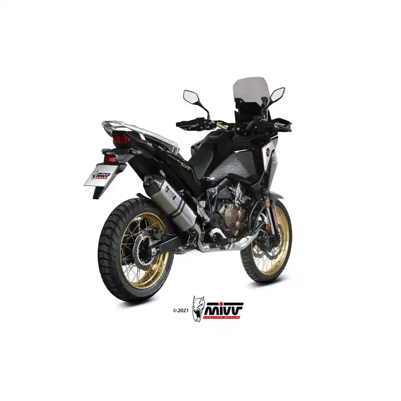 Silencieux MIVV Speed Edge – Honda CRF1100L Africa Twin Achat Immédiat
