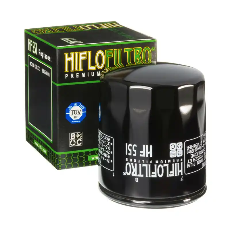 Acheter En Ligne Filtre à huile HIFLOFILTRO – HF551 Moto Guzzi