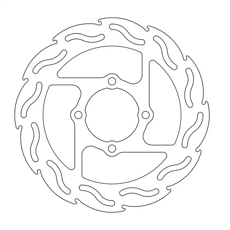 Must-Have BRAKE DISC FLAME REAR