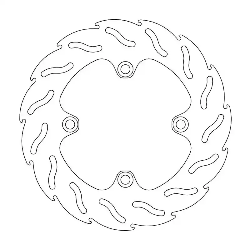BRAKE DISC FLAME REAR Vente Directe