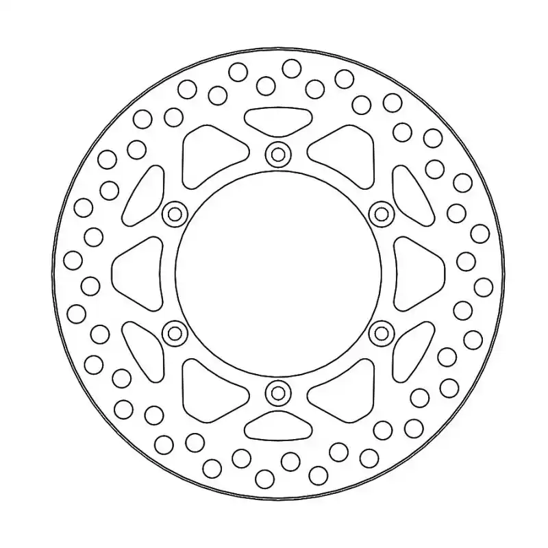 Populaire BRAKE DISC VINT REAR