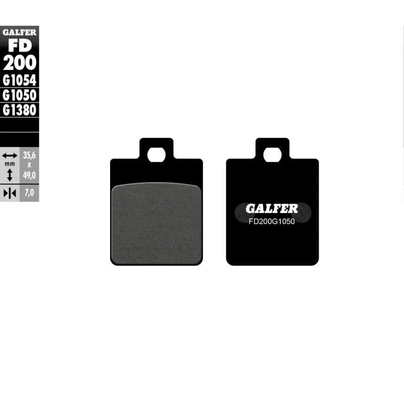 BRAKE PAD SEMI METAL SCOOTER Prix Cassé