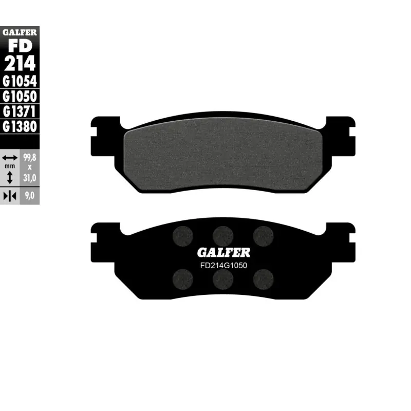 BRAKE PAD SEMI METAL SCOOTER Satisfait Ou Remboursé