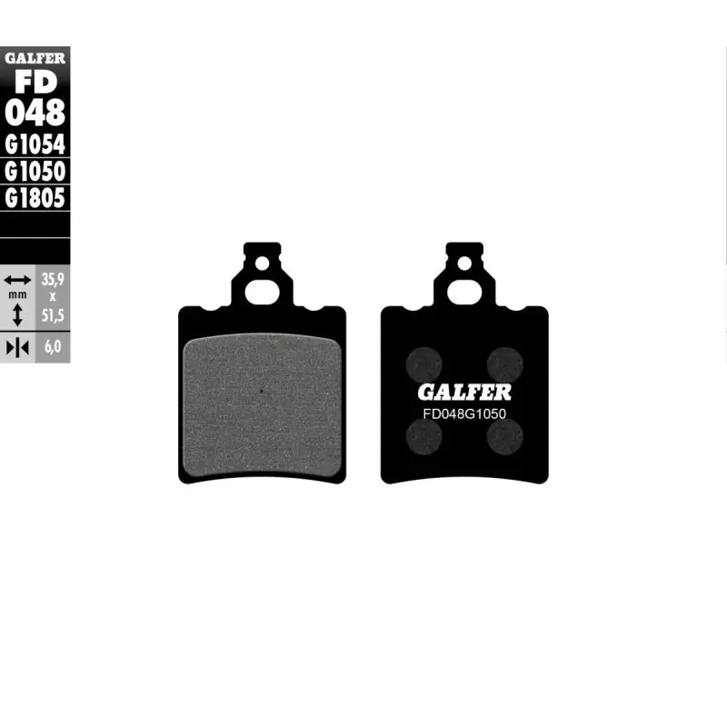 BRAKE PAD SEMI METAL SCOOTER Solde
