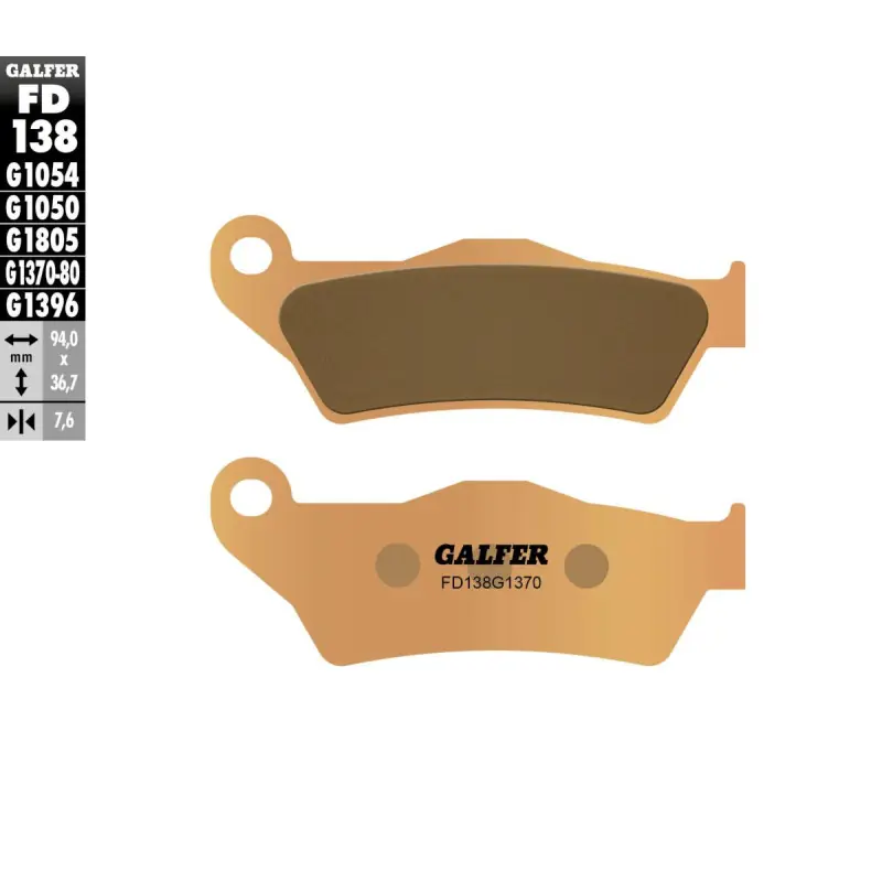 BRAKE PAD SINTERED Dernière Chance