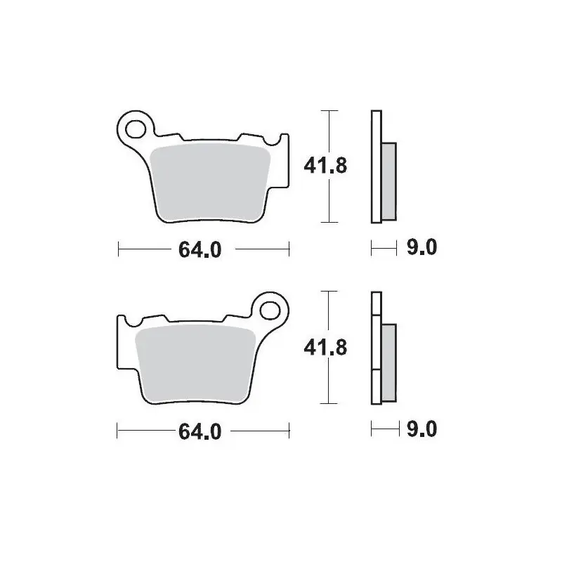 Marque BRAKE PAD RACING GP