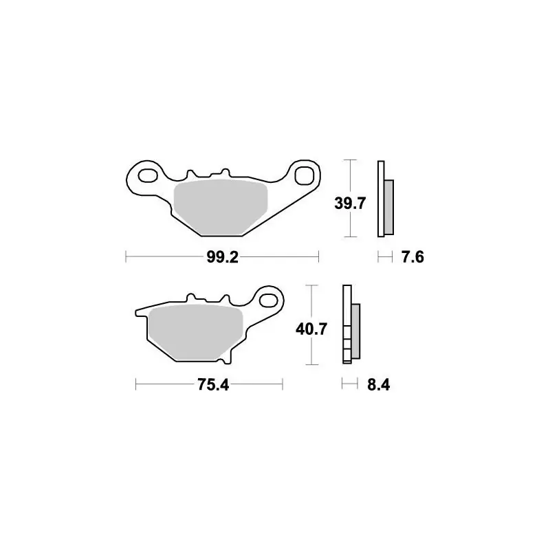 Retour Gratuit BRAKE PAD NITRO