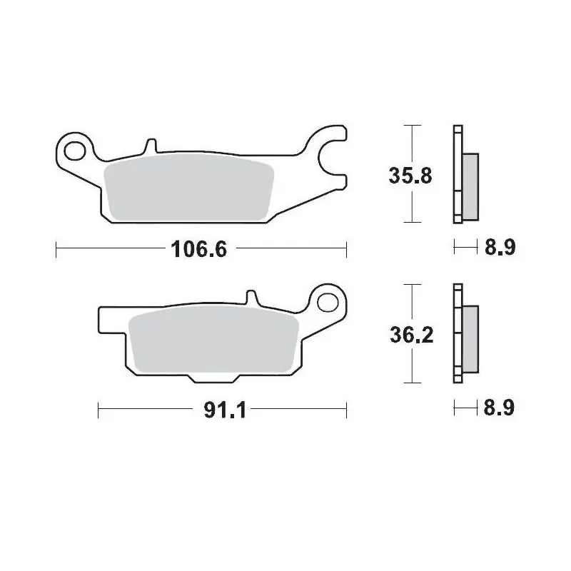 BRAKE PAD NITRO Solde