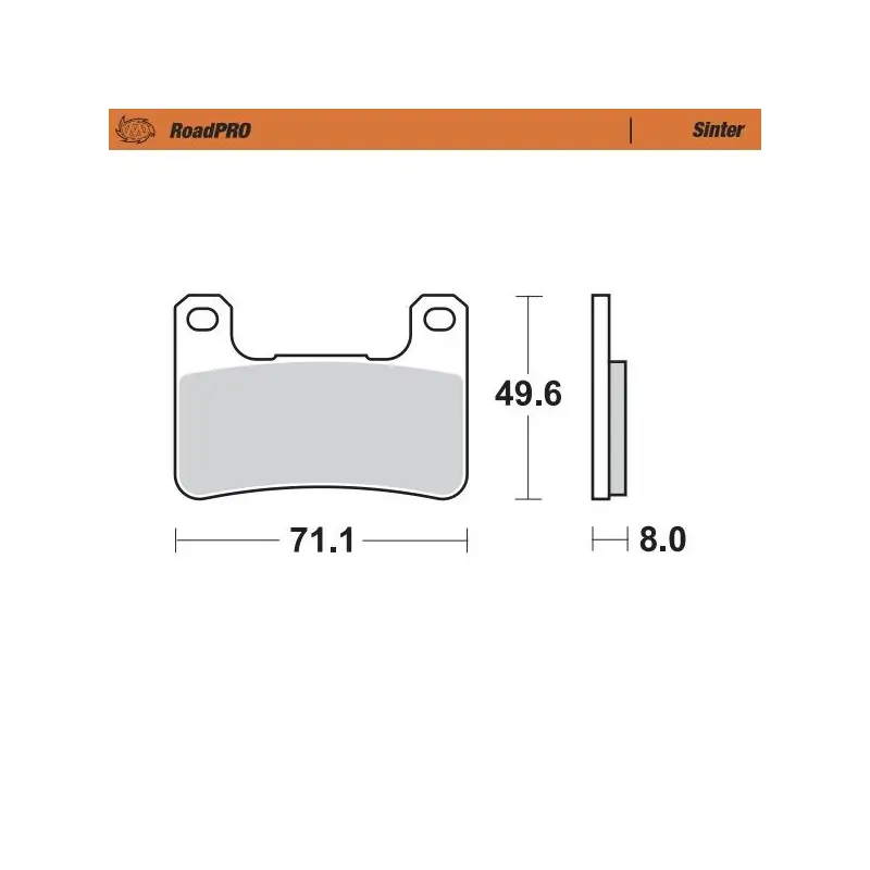 Livraison Express BRAKE PAD SINTER FRONT