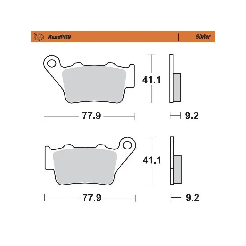 Livraison Express BRAKE PAD SINTER REAR