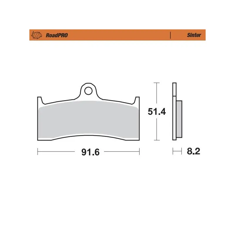 BRAKE PAD SINTER FRONT Meilleur Prix