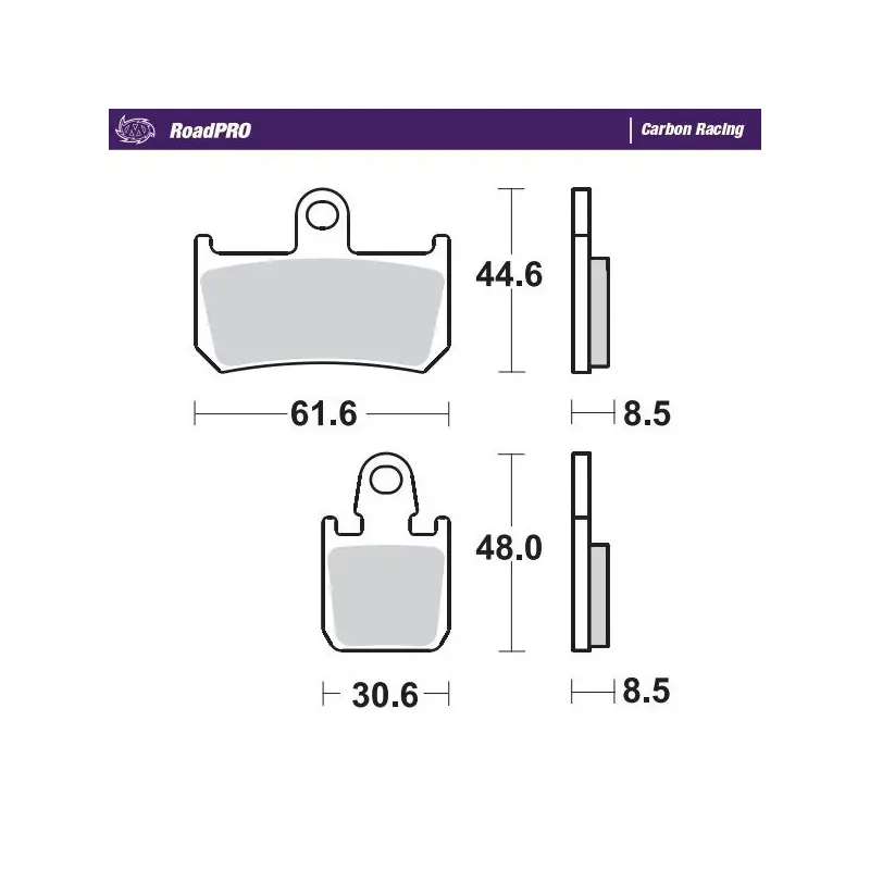 Expédition Rapide BRAKE PAD CARBON RACING