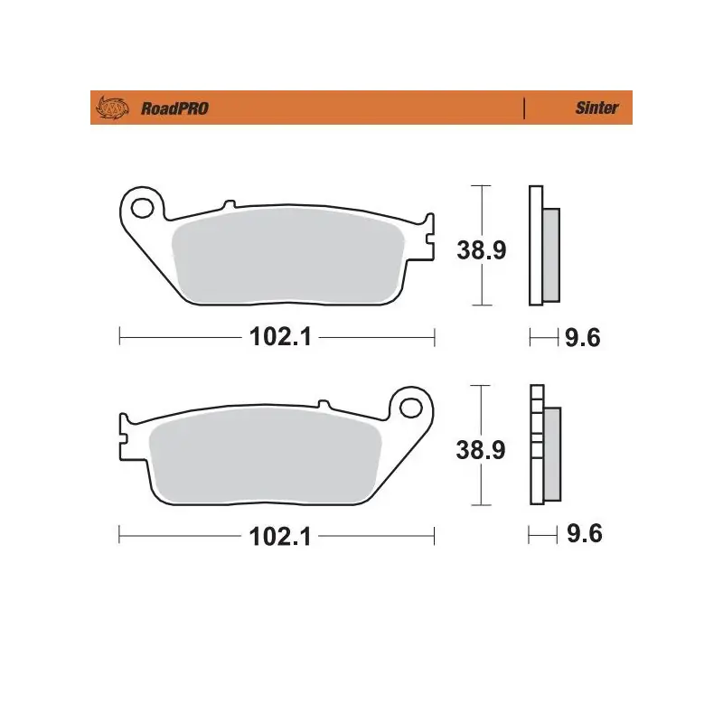 BRAKE PAD SINTER FRONT Offre Du Jour