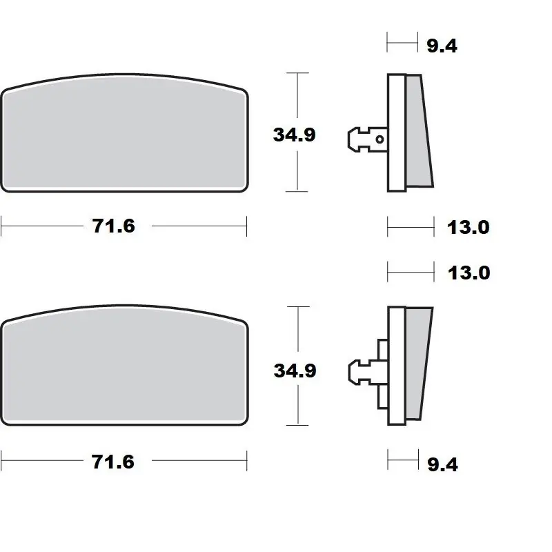 Pas Cher BRAKE PAD CERAMIC