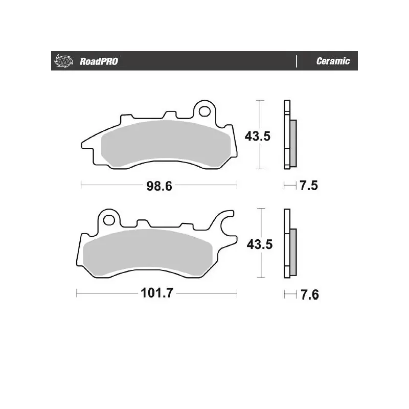 BRAKE PAD CERAMIC Prix Choc