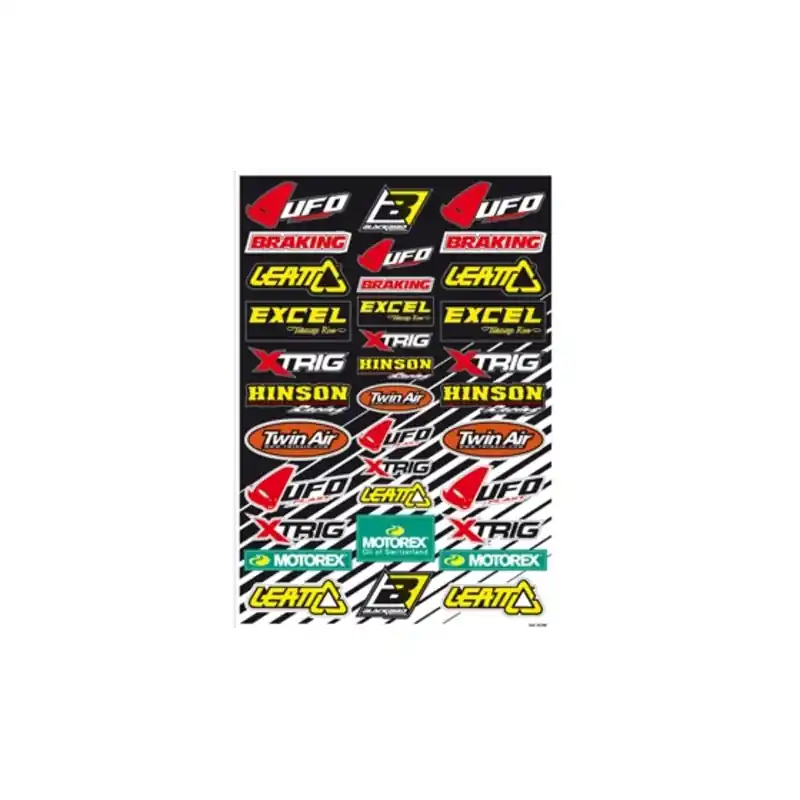 Planche de stickers BLACKBIRD 2014 Retour Gratuit