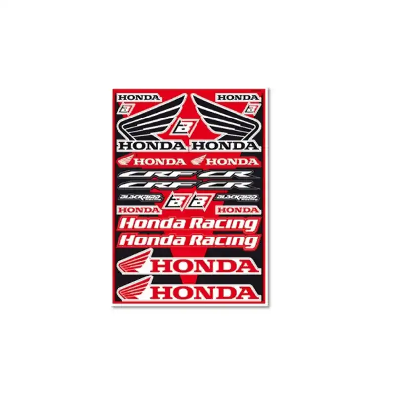 Petit Prix Planche de stickers BLACKBIRD Honda