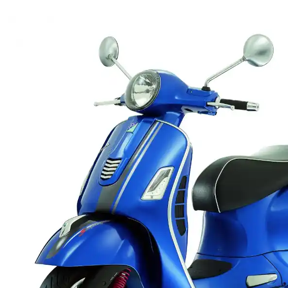 Original Vespa GTS Super jeu d&rsquo;autocollants sport gris/argenté Offre Spéciale