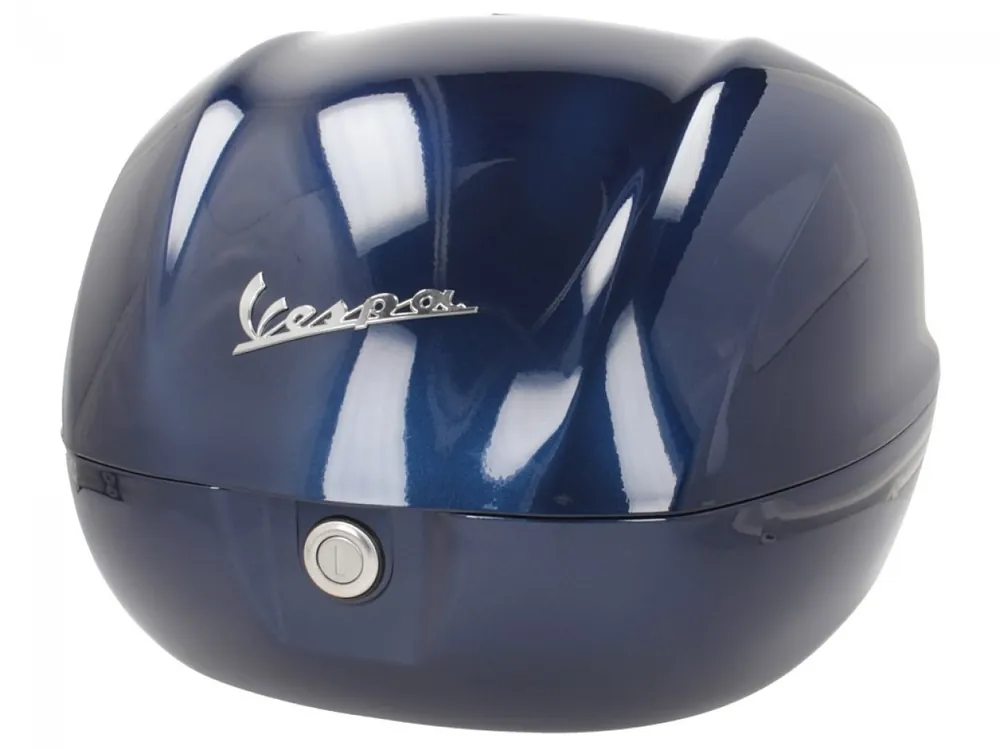 Top case Vespa 32 L bleu brillant 222/A sans dossier Prix Choc