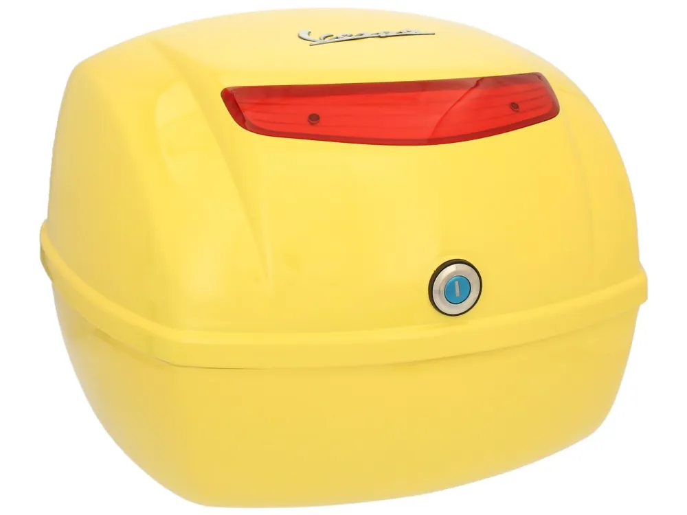 Marque Top case original pour Vespa LX / S – jaune 928/A