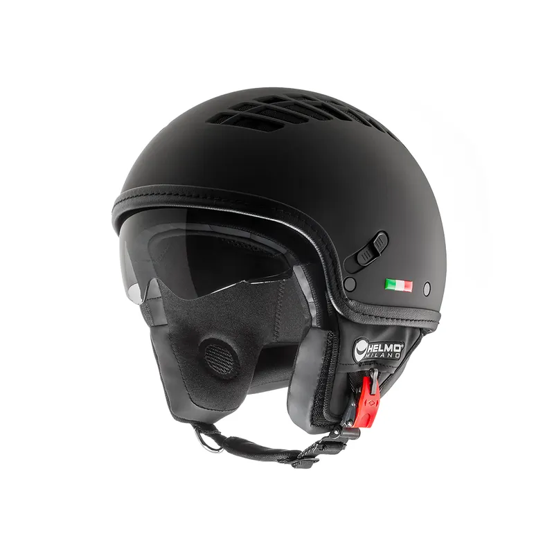 Marque Helmo Milano Demi Jet, ViaColVento, noir, matt XS