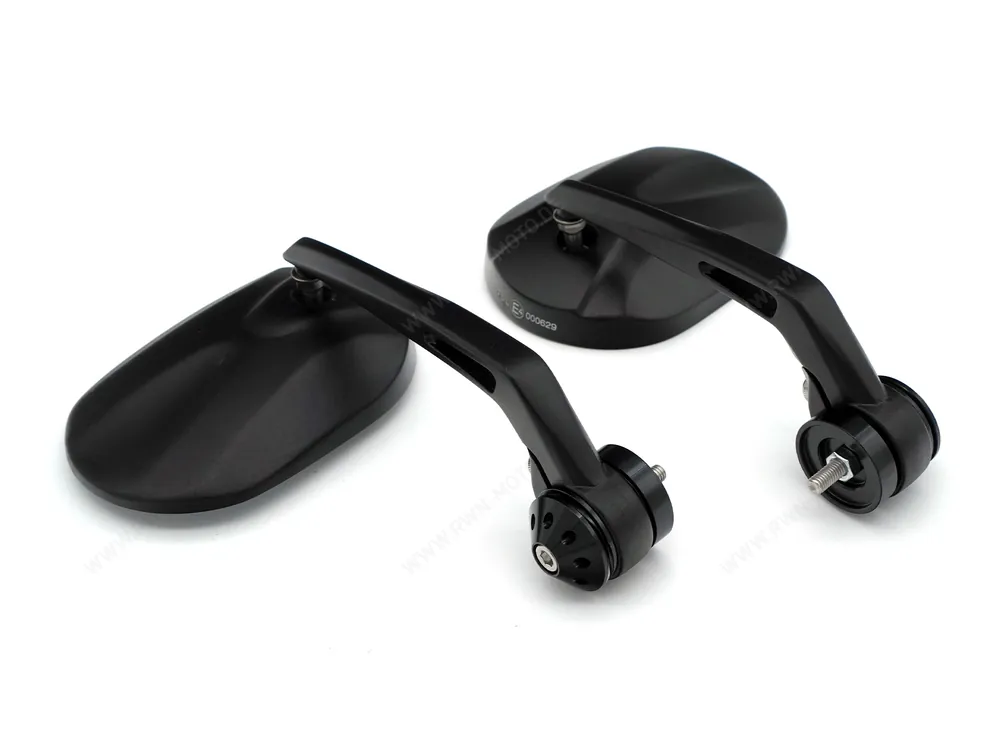 Promotion Rétroviseur final de guidon, noir pour Moto Guzzi V7 850 2021-