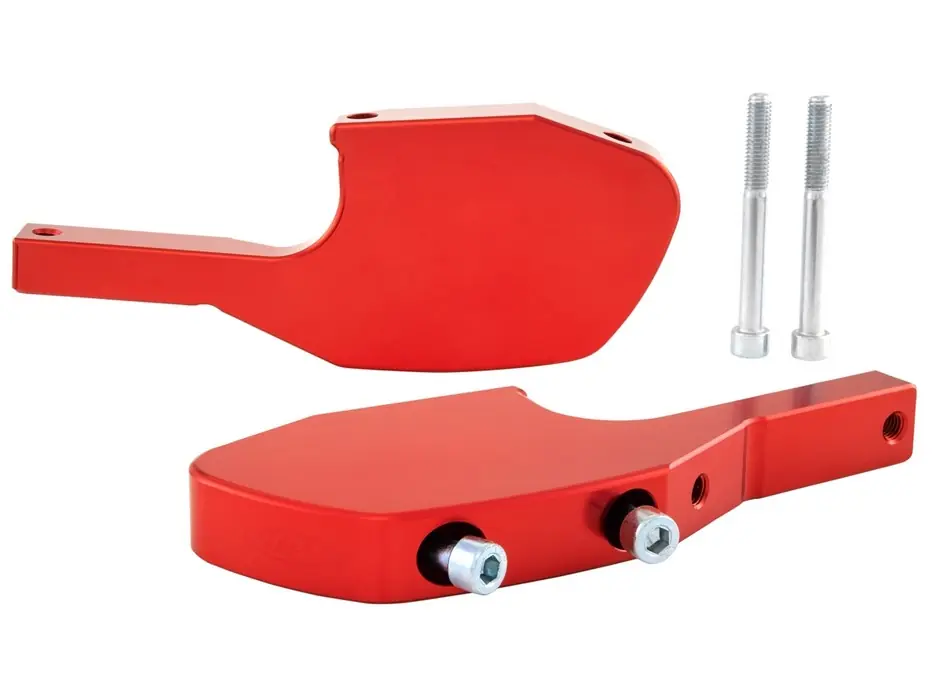Réduction Adaptateur de repose-pieds passager pour Vespa GTS/GTS Super/GTV/GT 60/GT/GT L 125-300ccm, rouge