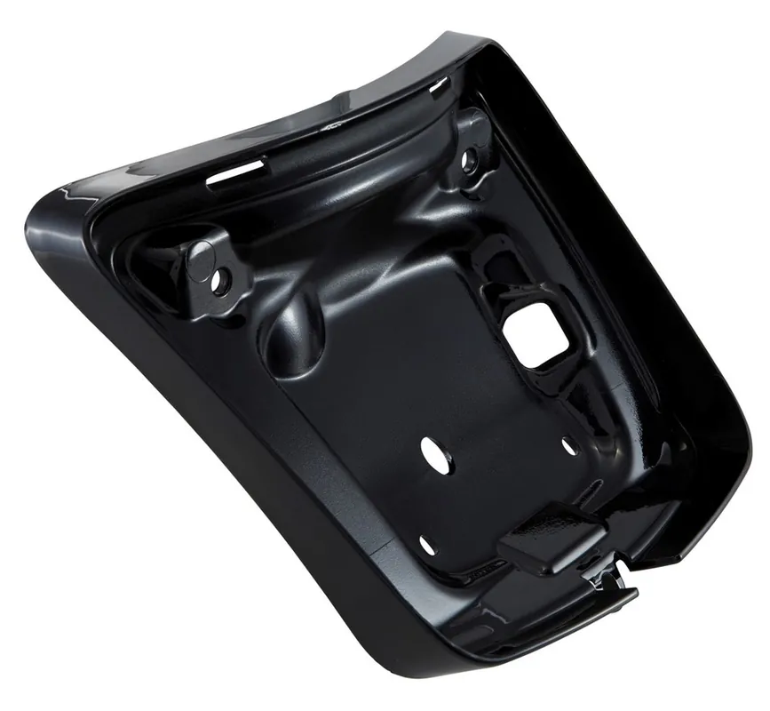 Vente Directe Cadre feu arrière pour Vespa GTS/GTS Super/GTV 125-300ccm (&rsquo;14-&rsquo;18), noir brillant