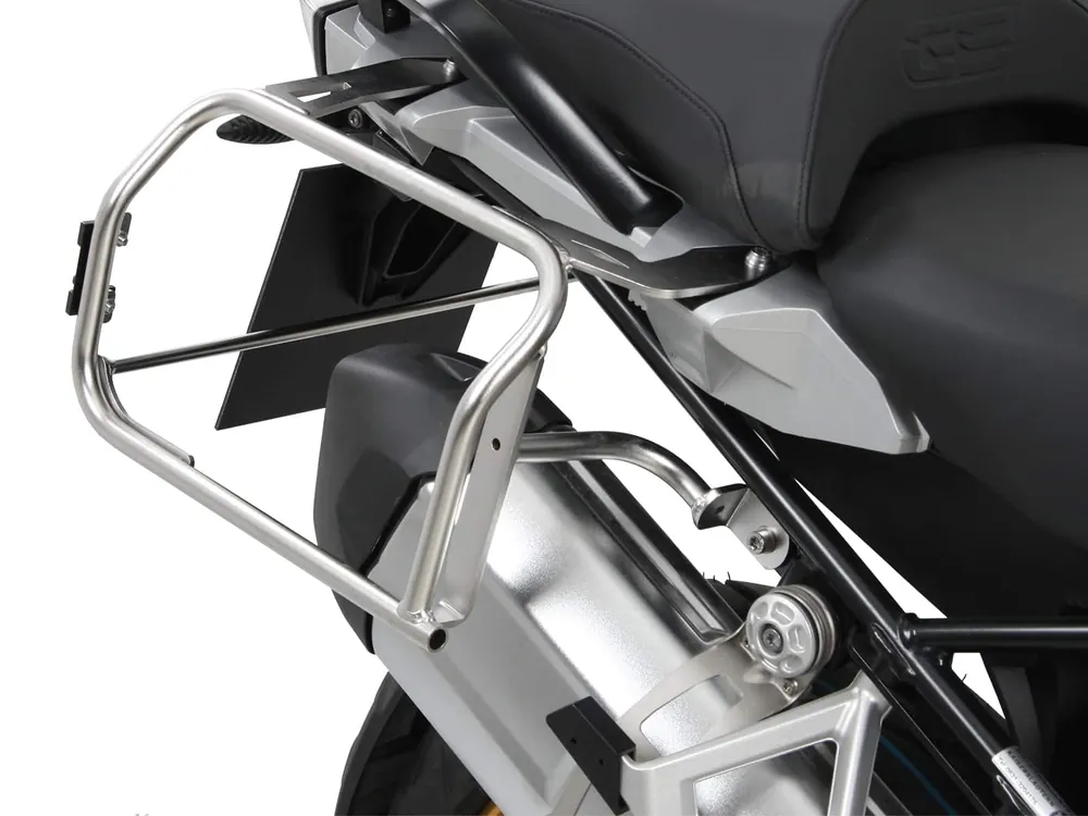 Support de valises latérales en acier inoxydable Cutout pour Xplorer Cutout Koffer 40/37 pour BMW R 1250 GS (18-23) Vente Flash