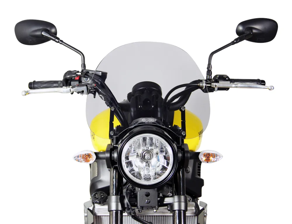 Must-Have Vitre de tourisme MRA « NT » transparente pour YAMAHA XSR 700 toutes les années de construction