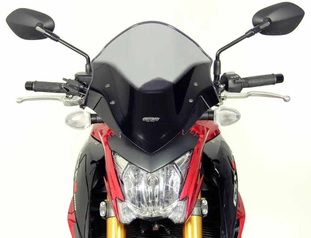 Dernier Modèle Vitre de tourisme MRA « NTM » pour SUZUKI GSX-S 1000 (année 2014-) Gris fumée