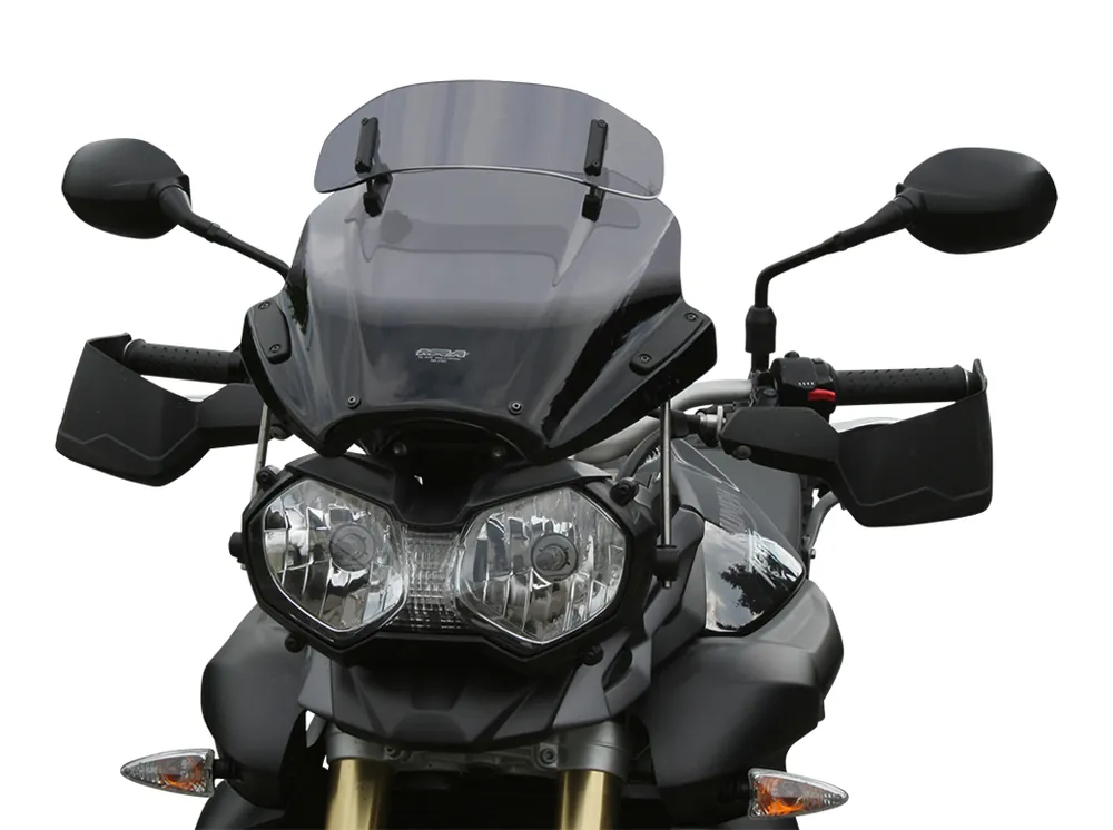 Ecran vario MRA « VTN » pour TRIUMPH TIGER 800 /XC /XCX /XCA /XR (année 10-17) Gris fumée Authentique