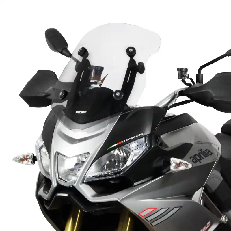Promotion Vitre de tourisme MRA « TM » claire pour APRILIA CAPONORD 1200 (année 13-)