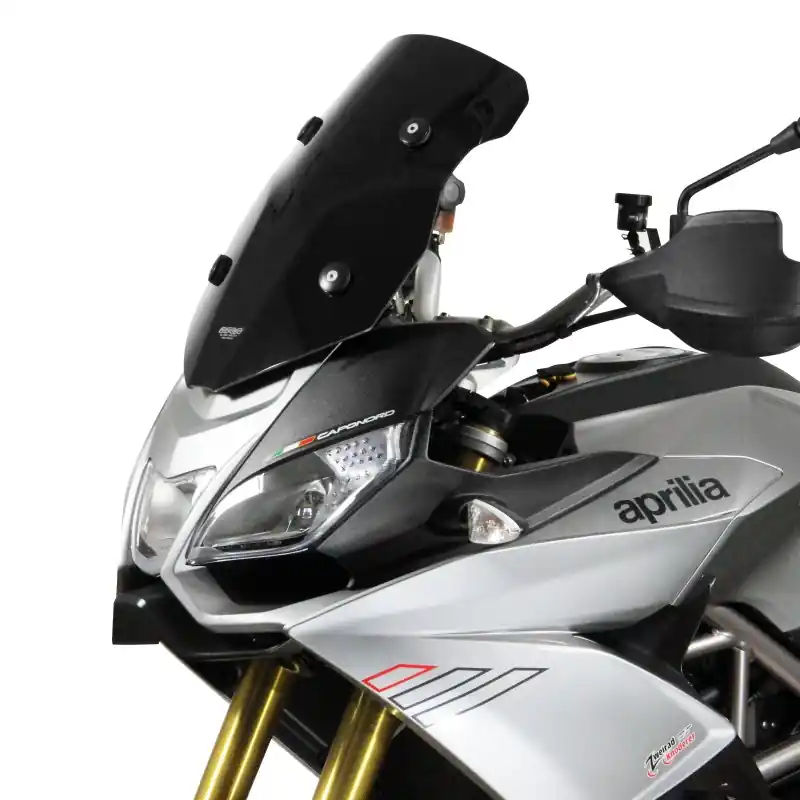 Prix Bas Vitre de tourisme MRA « TM » noire pour APRILIA CAPONORD 1200 (année 13-)