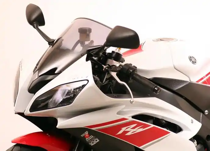 Prix Choc Vitre moulée d&rsquo;origine MRA « O » pour YAMAHA YZF R 6 (année 08-16) Gris fumée