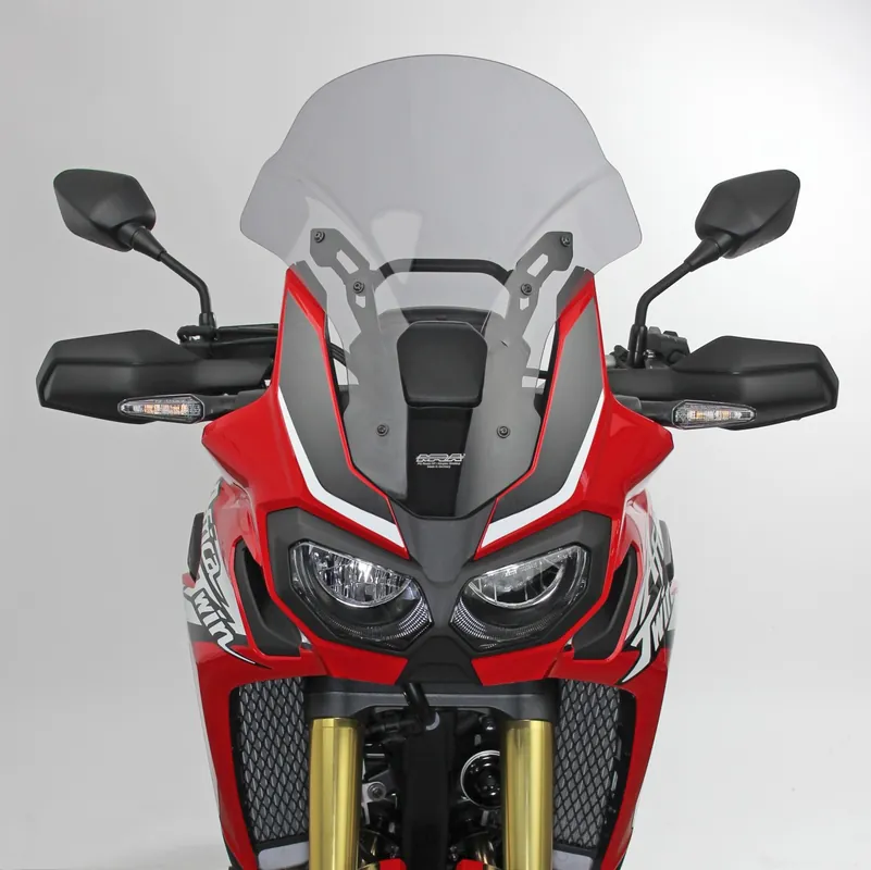 Vitre de tourisme MRA « TM » pour HONDA CRF 1000 L AFRICA TWIN (année 16-19) Gris fumée Expédition Rapide